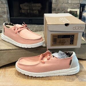 Hey Dude Wendy Guava Pink Shoes